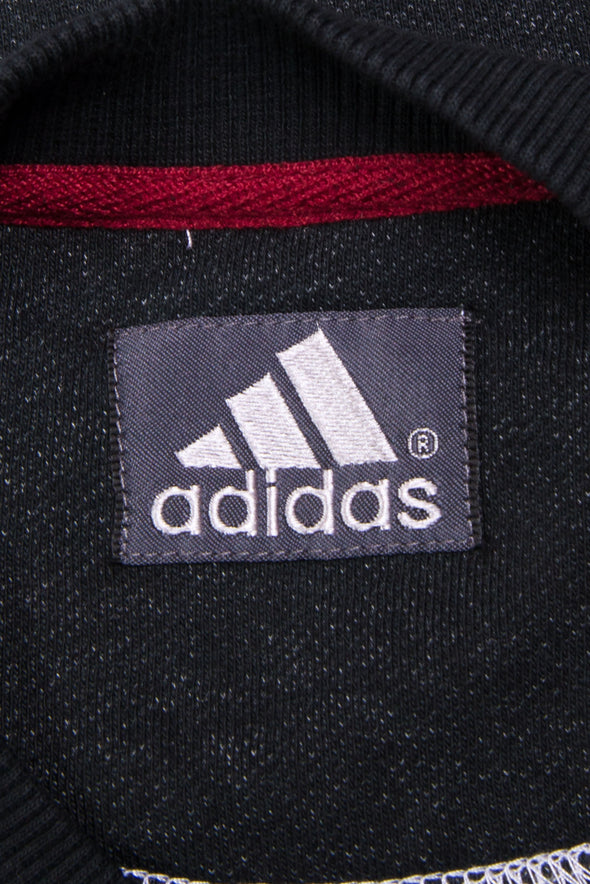 Vintage Adidas V-Neck Sweatshirt