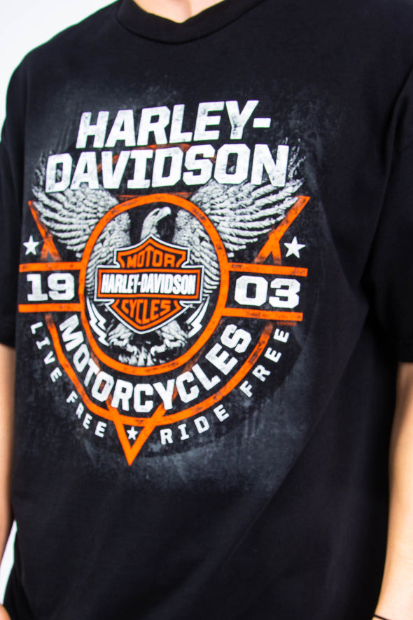 Vintage Harley Davidson Gettysburg, PA T-Shirt