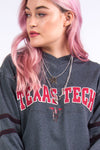 Vintage 90's Texas Tech Red USA College Sweatshirt