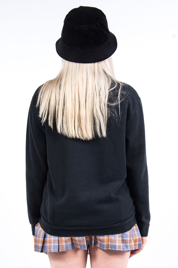 Vintage Puma Spell Out 1/4 Zip Sweatshirt