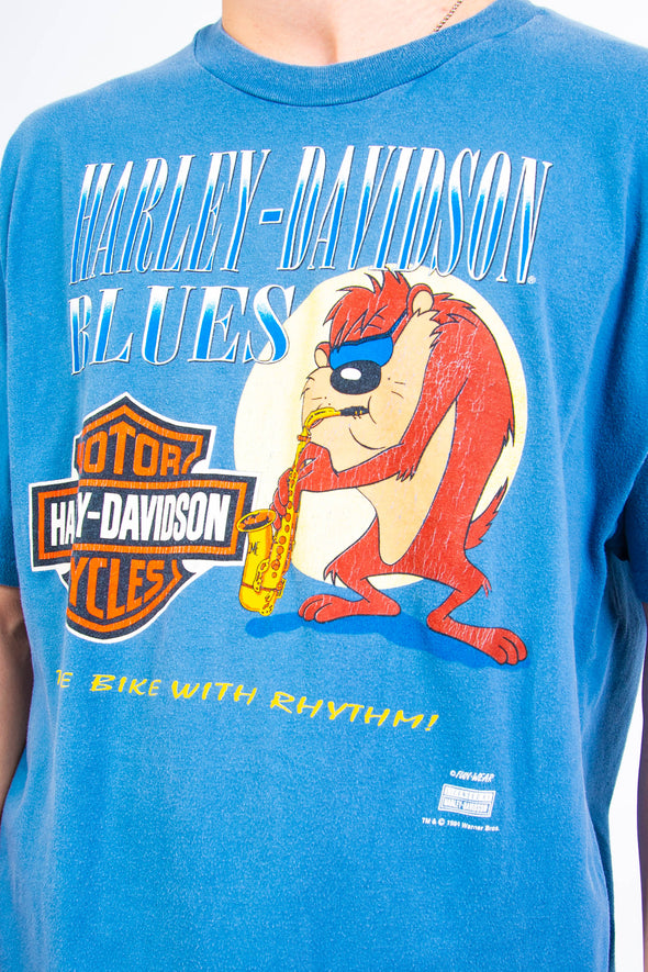 90's Harley Davidson Tazmanian Devil T-Shirt