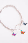 Y2K Butterfly Choker Necklace