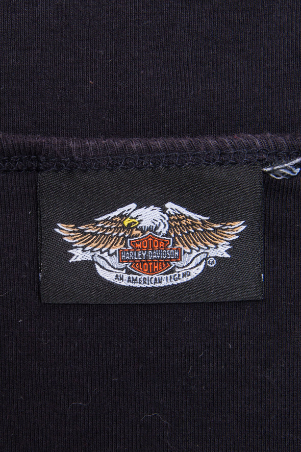 Vintage Y2K Harley Davidson Diamante Vest