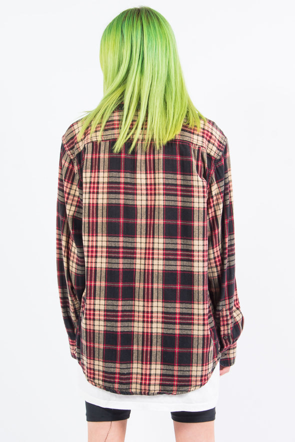 Vintage 90's Check Flannel Shirt