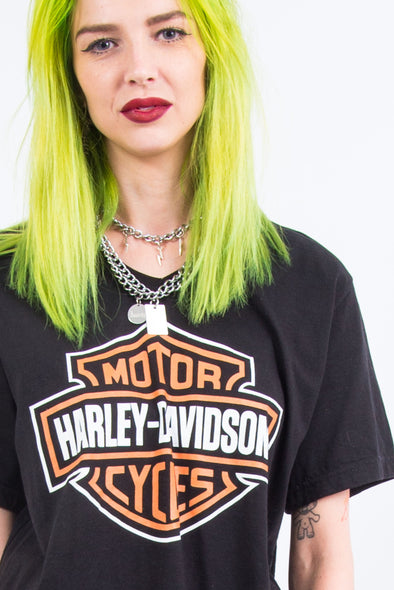 Vintage Harley Davidson V-Neck T-Shirt