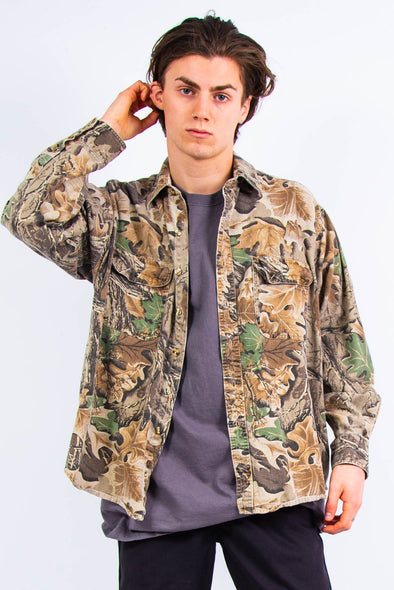 USA Wrangler Woodland Camouflage Shirt