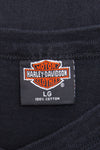 Vintage 90's Harley Davidson V-Neck T-Shirt