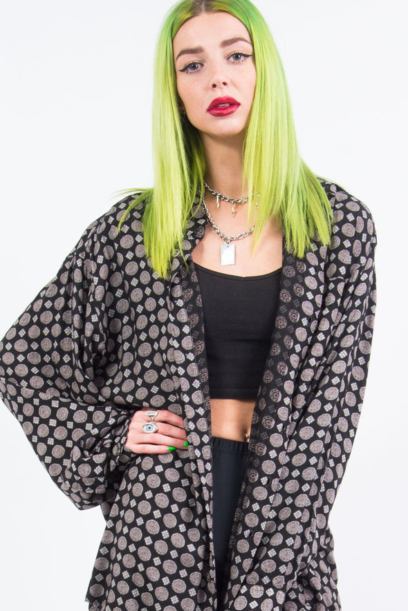 Vintage 90's Oversize Patterned Shirt