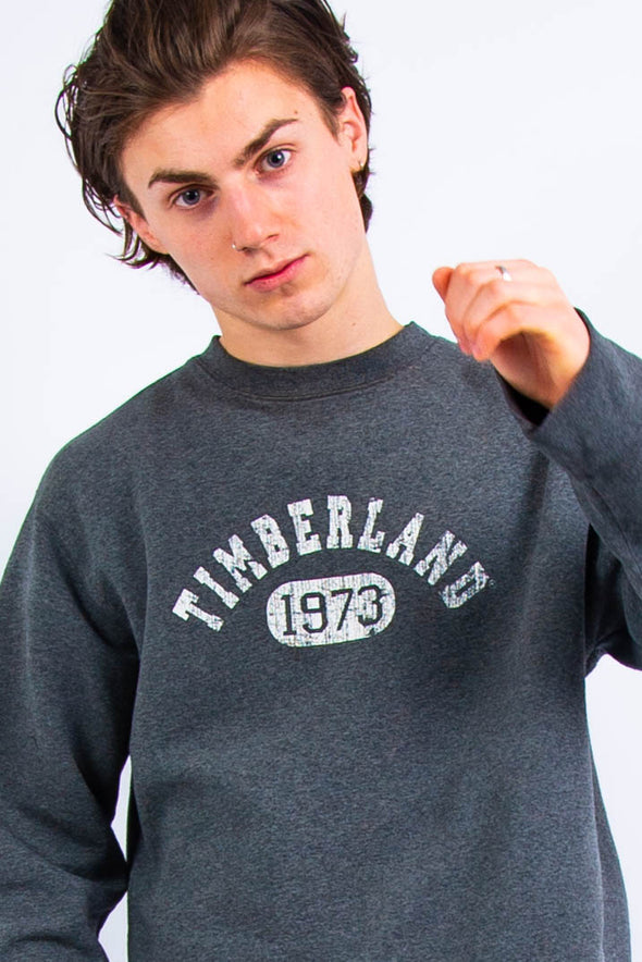 00's Grey Timberland Sweatshirt