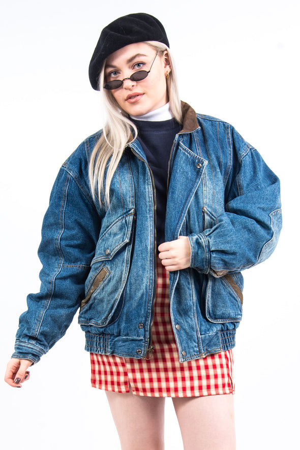 Vintage 90's Lined Denim Jacket