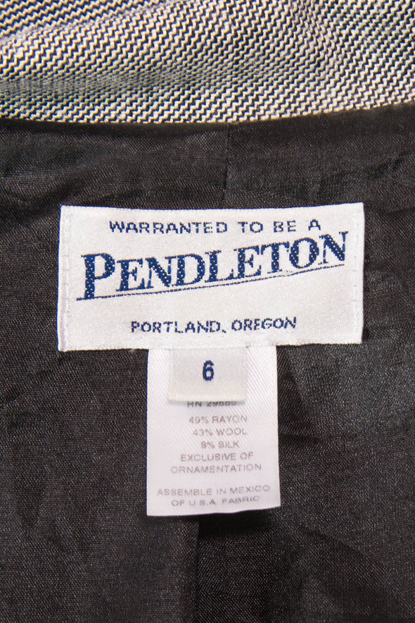 Vintage 90's Pendleton Grey Blazer