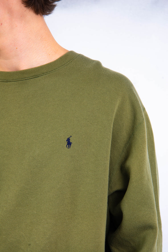 90's Ralph Lauren Green Sweatshirt