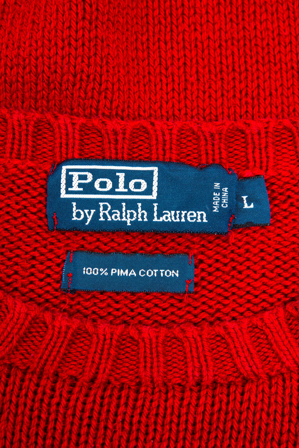 Vintage Ralph Lauren Cotton Knit Jumper