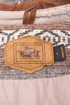 Vintage 90's Woolrich Patterned Wool Coat
