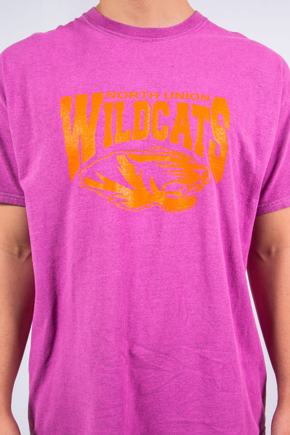 Vintage North Union Wildcats USA T-Shirt
