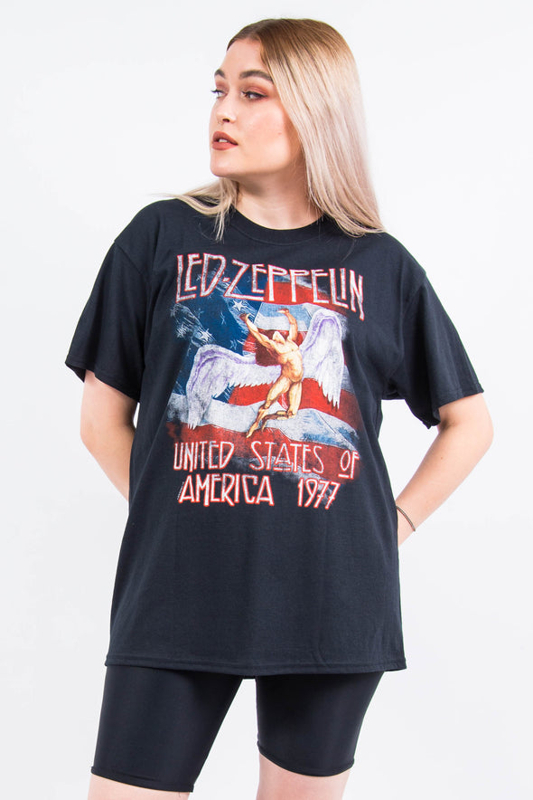 Led Zeppelin United States Of America 1977 Band T-Shirt