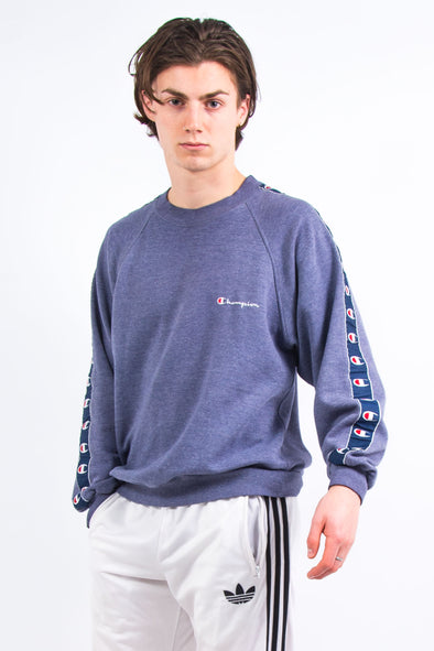 90's Champion Tape Sleeve Sweatshirt