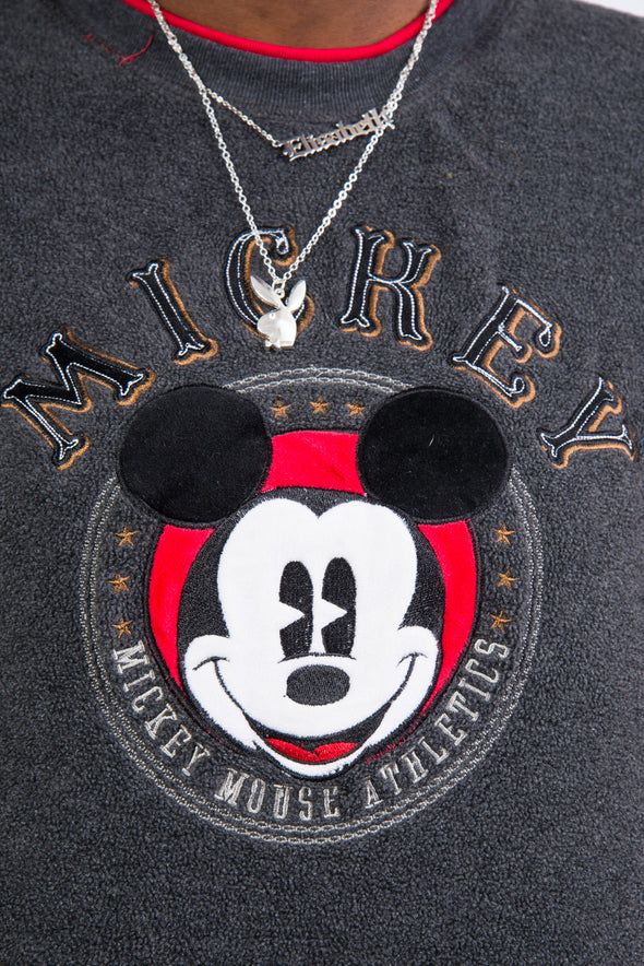 Vintage 90's Disney Mickey Mouse Fleece Sweatshirt