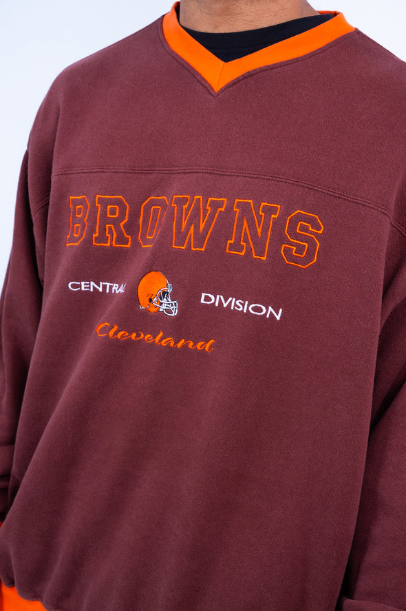 90's Vintage Cleveland Browns Sweatshirt