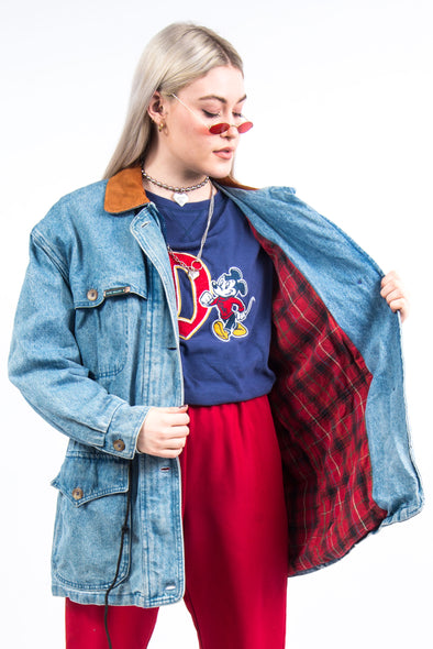 Vintage 90's Lined Denim Jacket