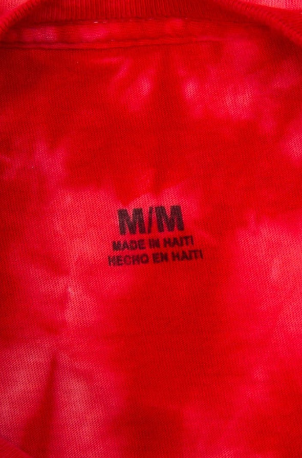 Vintage 90's Red Tie Dye T-Shirt