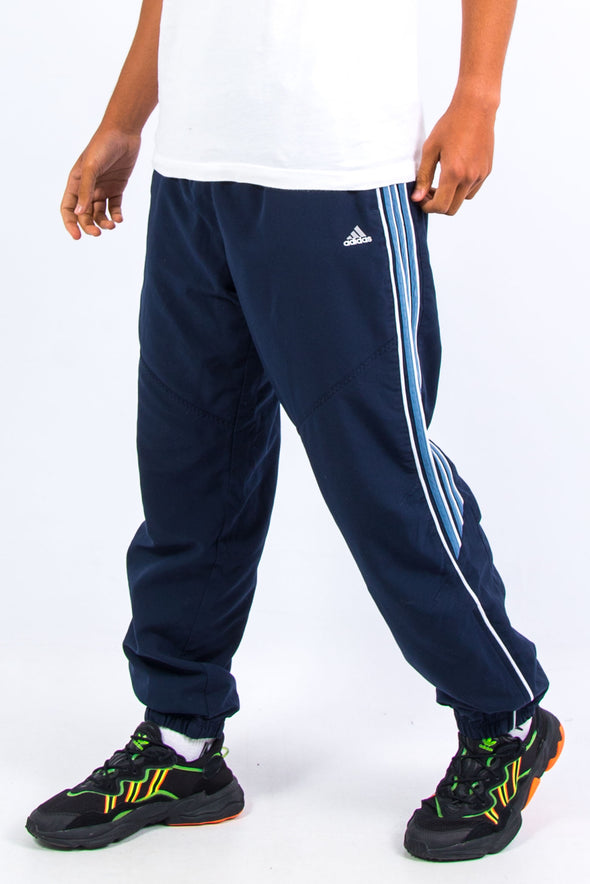 00's Adidas Blue Tracksuit Bottoms