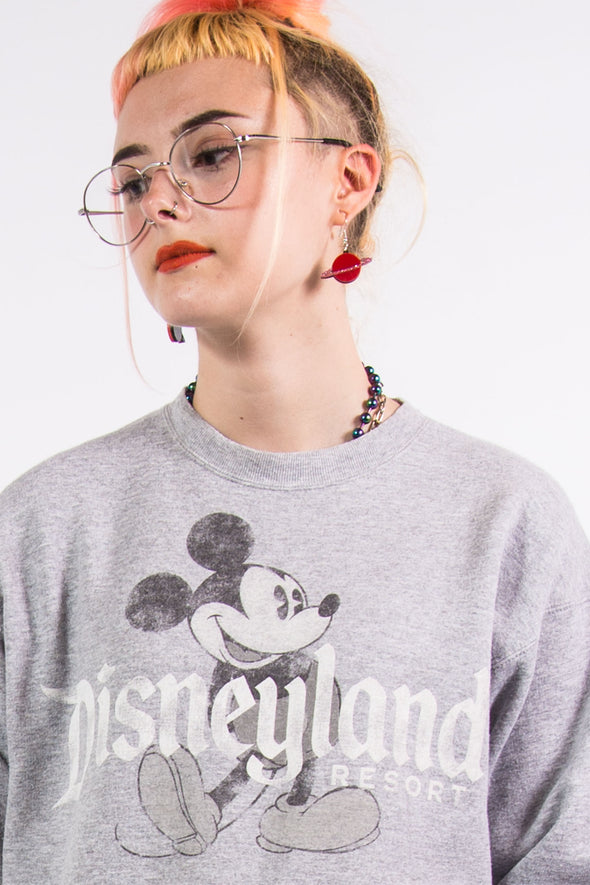 Vintage 90's Grey Disneyland Sweatshirt