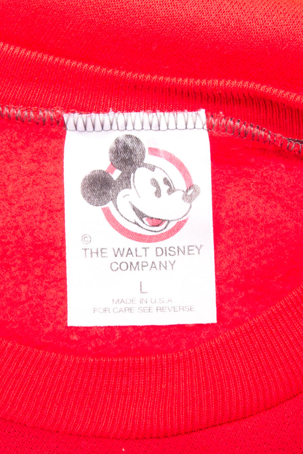 Vintage 90's Disney Mickey and Minnie Mouse Christmas Sweatshirt