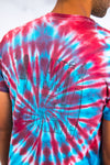 Vintage Spiral Tie Dye Art Club T-Shirt