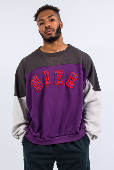 90's Vintage Nike Spell Out Sweatshirt
