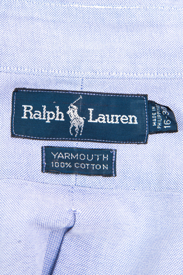 90's Vintage Blue Ralph Lauren Shirt