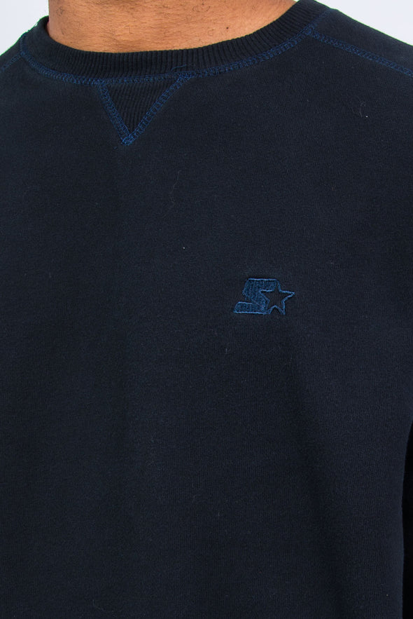 Vintage Navy Blue Starter Sweatshirt