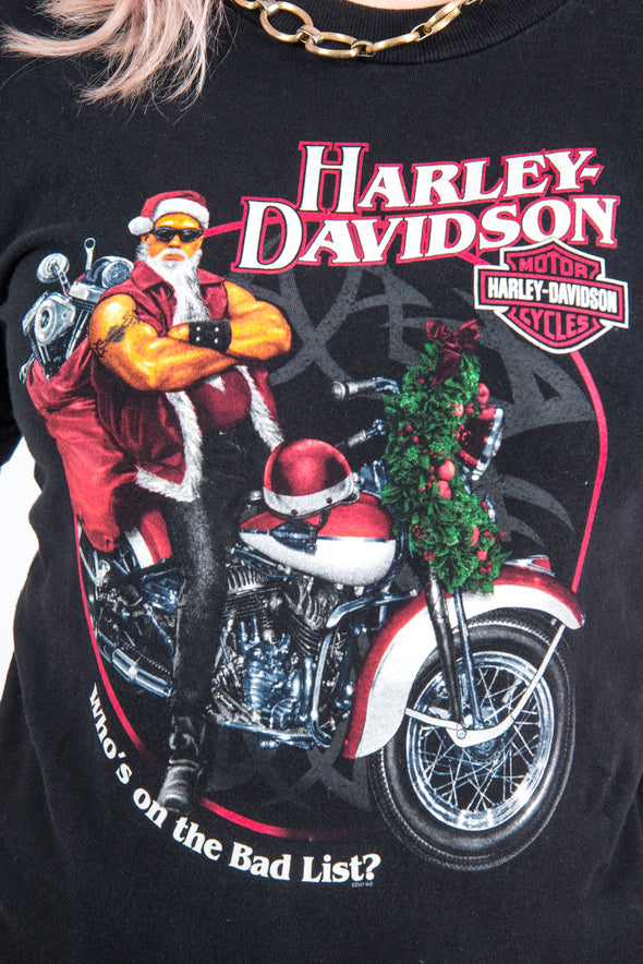 Vintage Harley Davidson Christmas T-Shirt