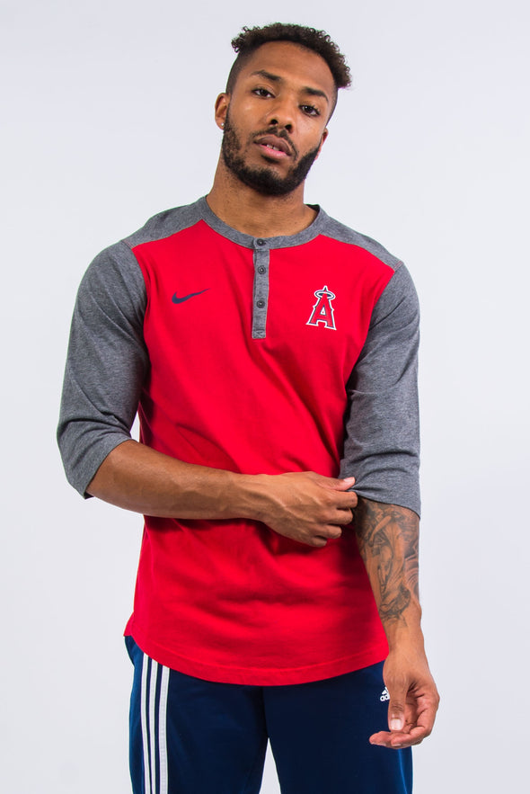 Nike MLB LA Angels 3/4 Sleeve T-Shirt
