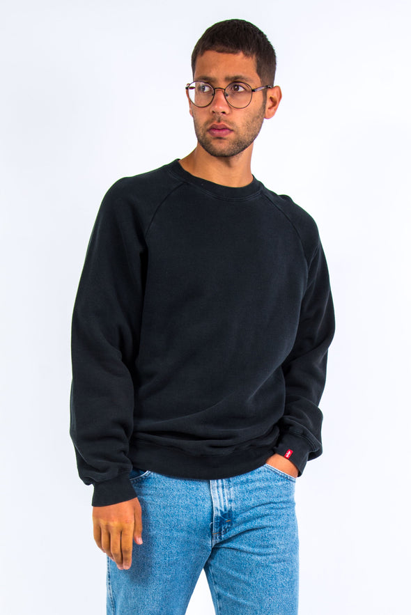 00's Levi's Black Sweatshirt