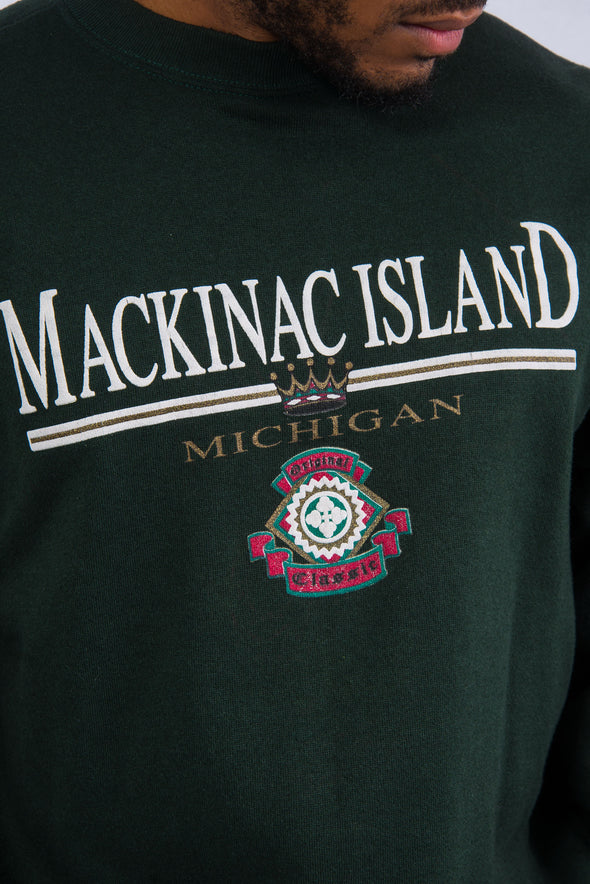 90's Mackinac Island Tourist Sweatshirt