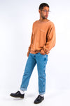 90's Vintage Orange Champion Sweatshirt