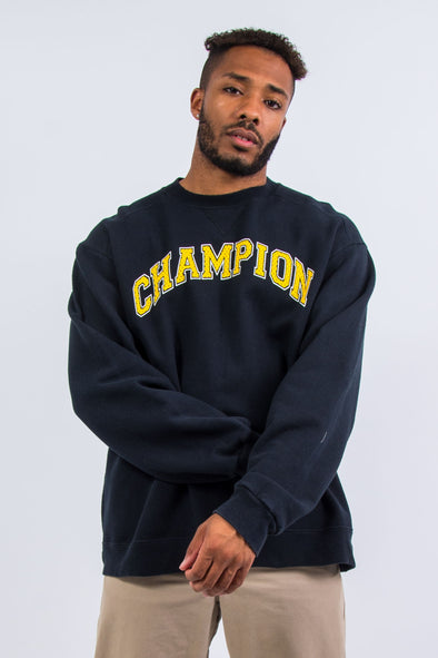 90's Champion Spell Out Sweatshirt
