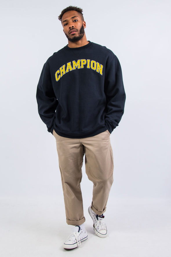 90's Champion Spell Out Sweatshirt