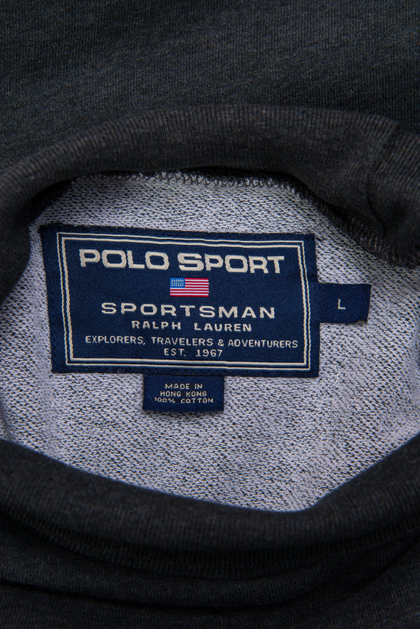 90's Polo Sport Roll Neck Sweatshirt