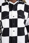 Vintage 90's Checkerboard  Shirt