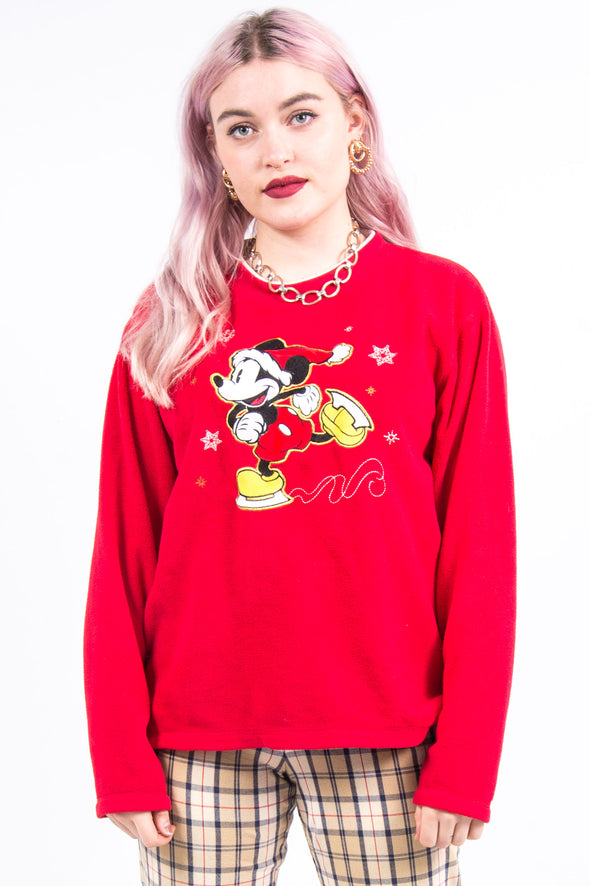 00's Disney Mickey Mouse Christmas Fleece