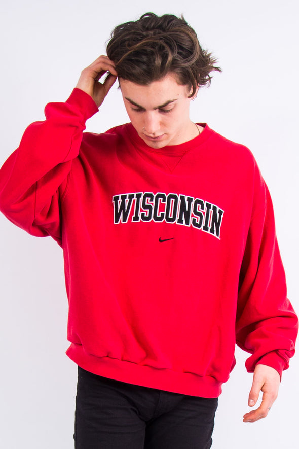 90's Nike Wisconsin Sweatshirt