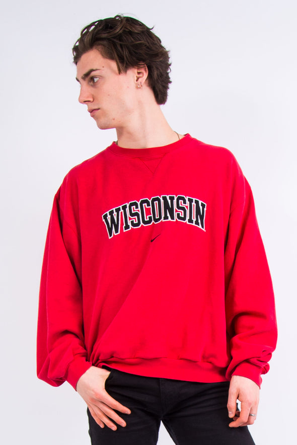 90's Nike Wisconsin Sweatshirt