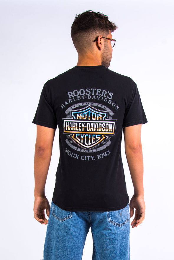 Vintage Harley Davidson T-Shirt Sioux City Iowa