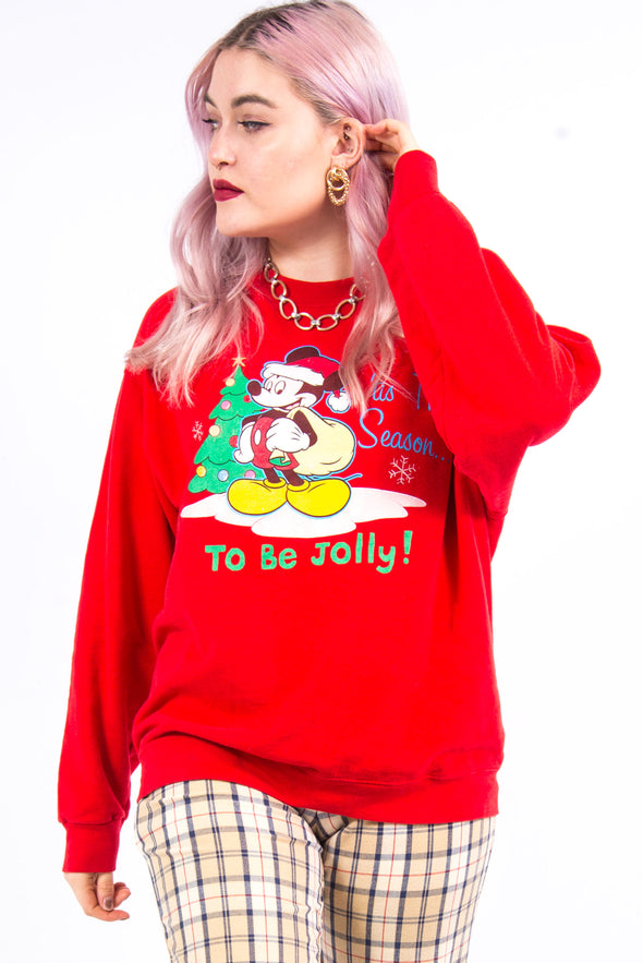 Disney Mickey Mouse Christmas Sweatshirt