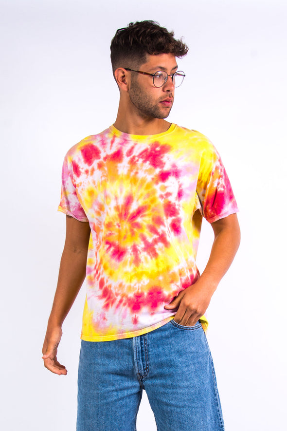 Sunset Spiral Tie Dye T-Shirt