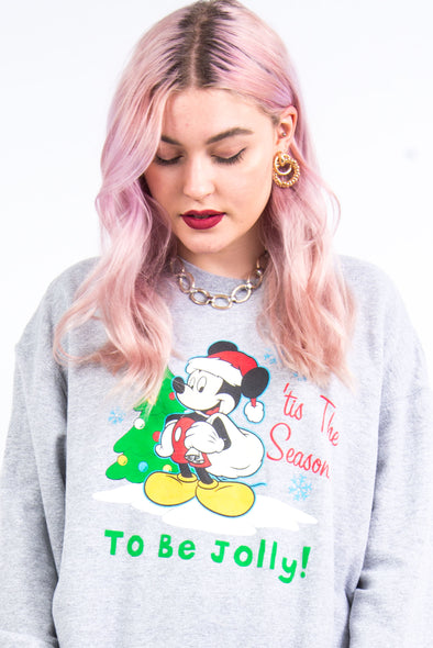 Vintage Disney Mickey Mouse Christmas Sweatshirt