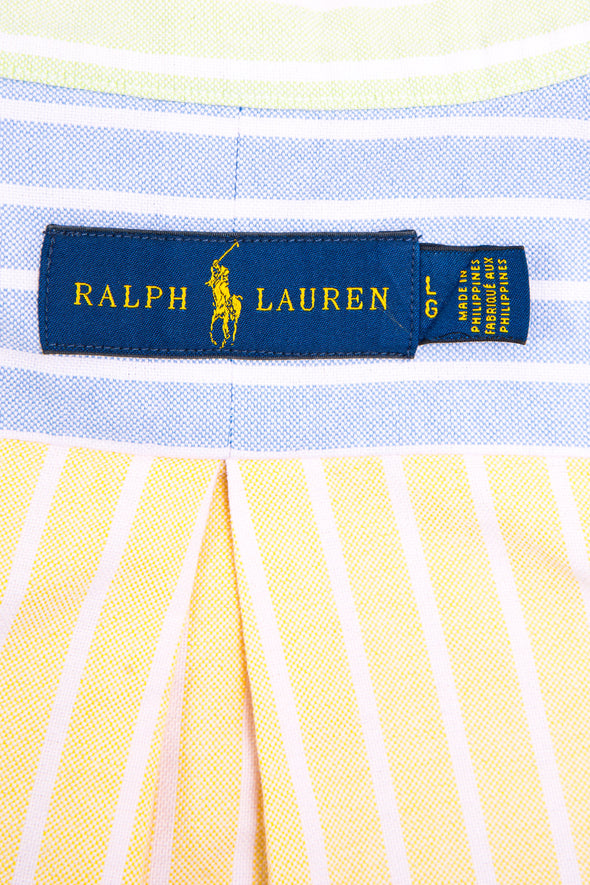 Ralph Lauren Colour Block Pastel Shirt