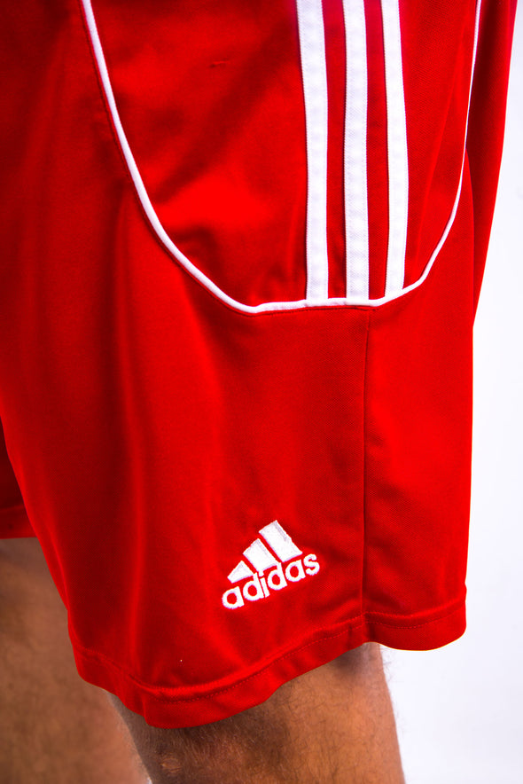 00's Adidas Red Sports Shorts
